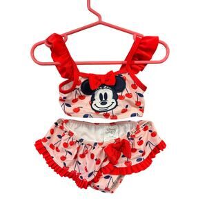 4/$20 Minnie Mouse 2 Piece Swimsuit - Disney - 6-9mo